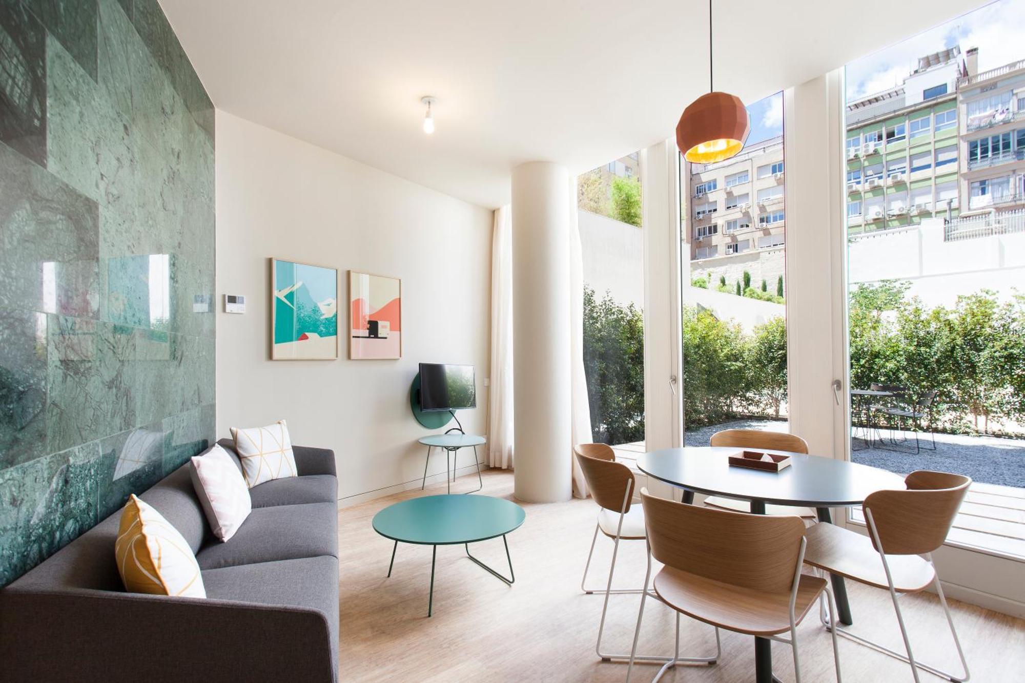 Aspasios City Oasis Apartments Barcelona Pokoj fotografie