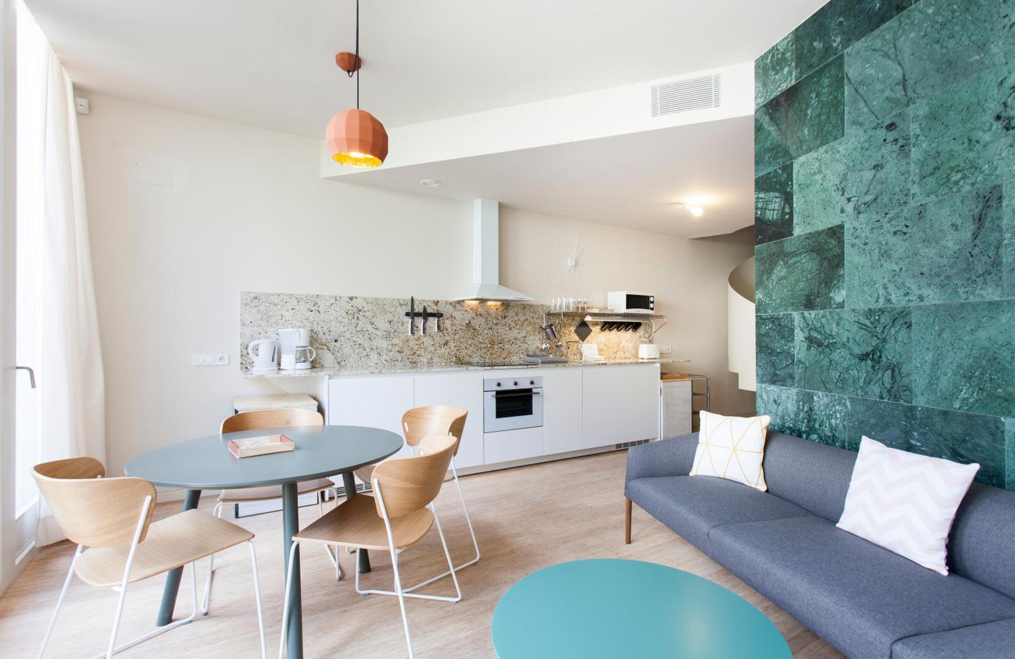 Aspasios City Oasis Apartments Barcelona Pokoj fotografie