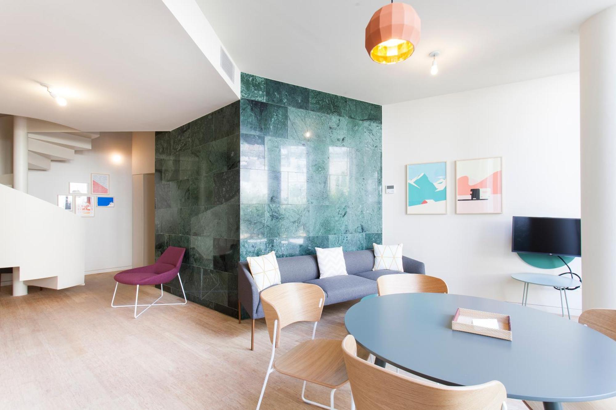 Aspasios City Oasis Apartments Barcelona Pokoj fotografie