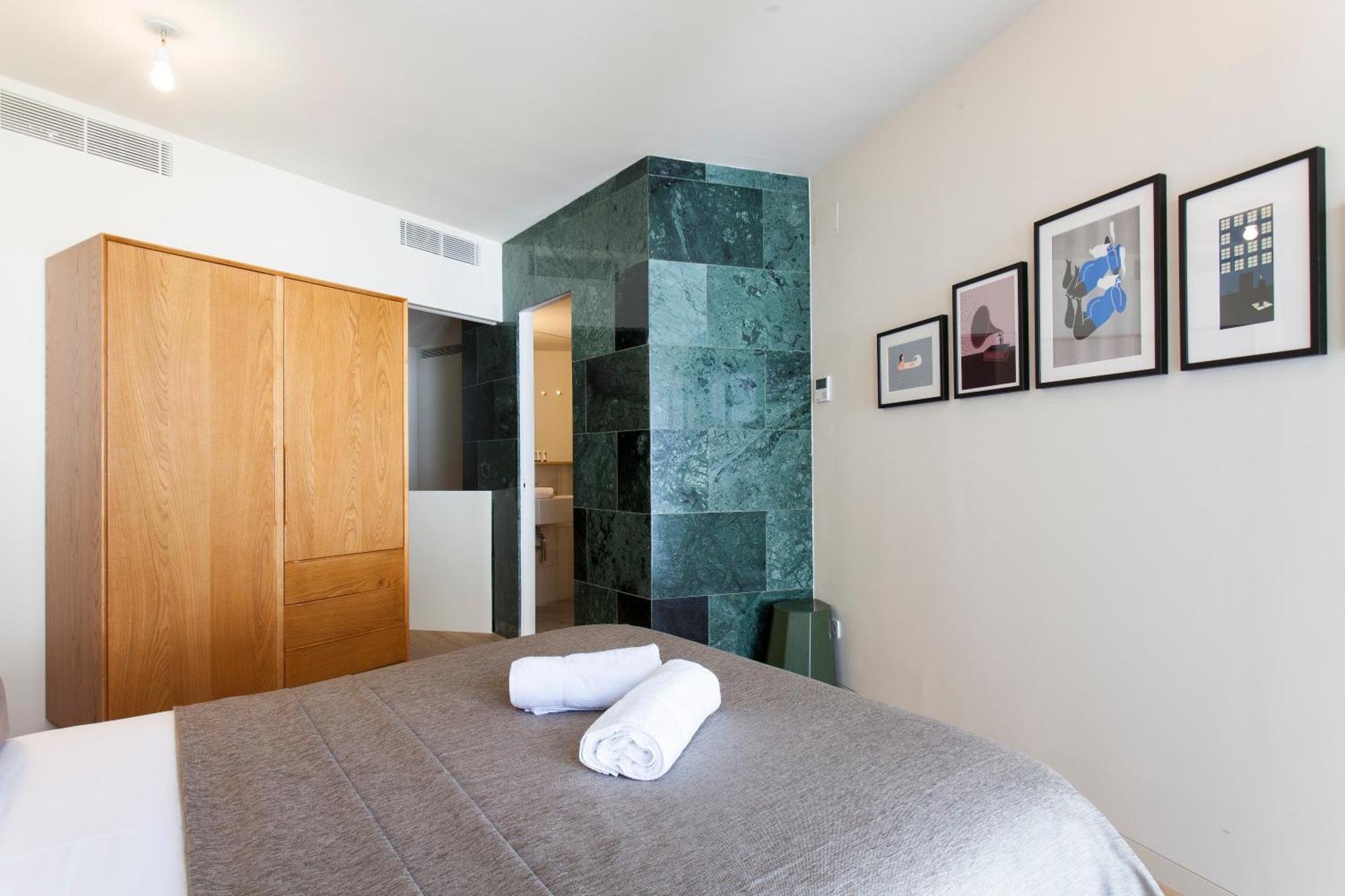 Aspasios City Oasis Apartments Barcelona Pokoj fotografie
